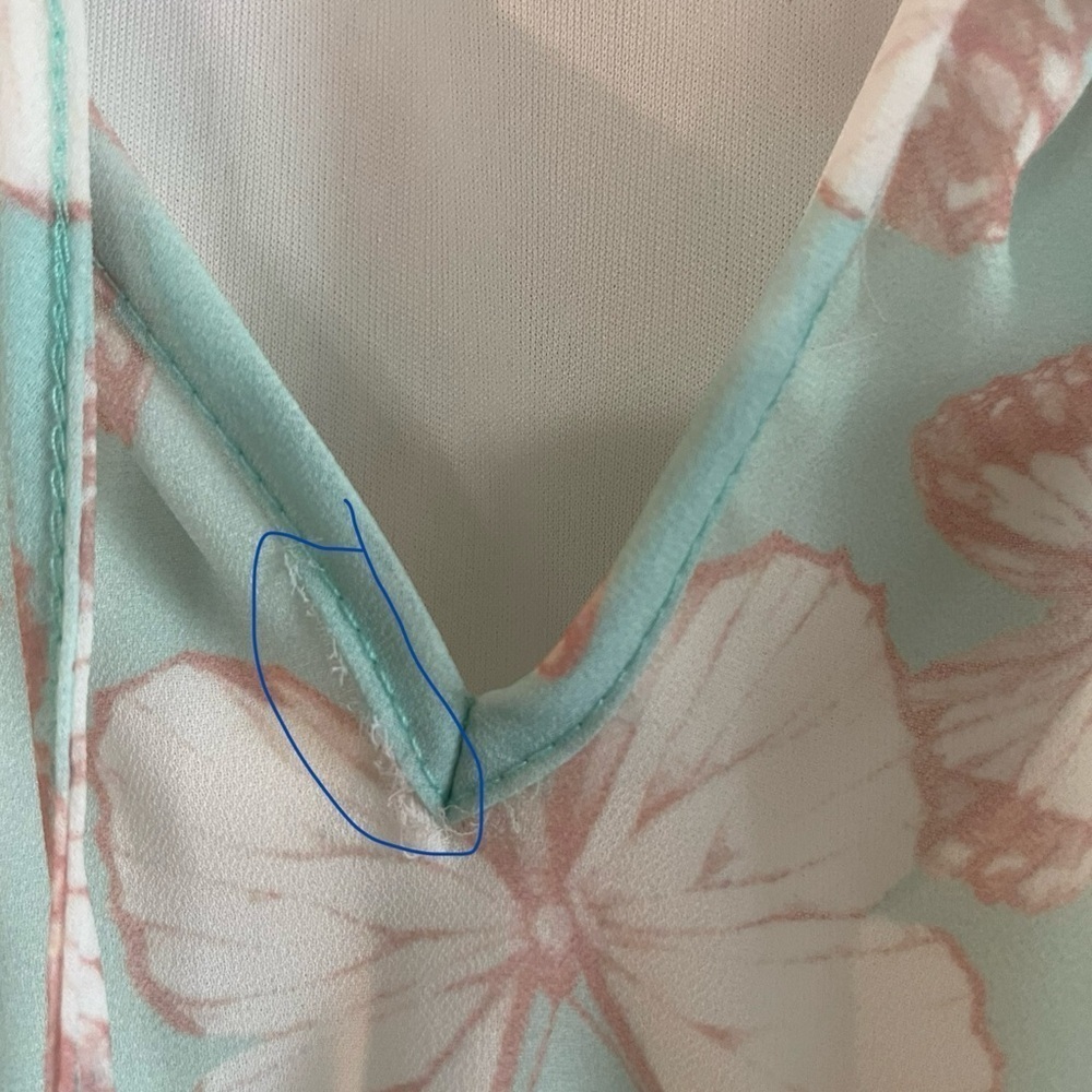 Altar’d State size small butterfly dress - Picture 4 of 12